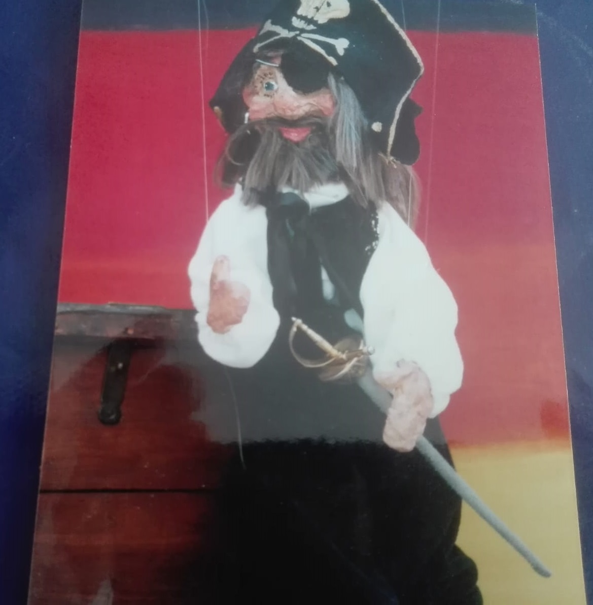 Foto der Puppe Pirat Kunibert